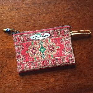 Turkish Fabric Woven Wallet Coin Purse
